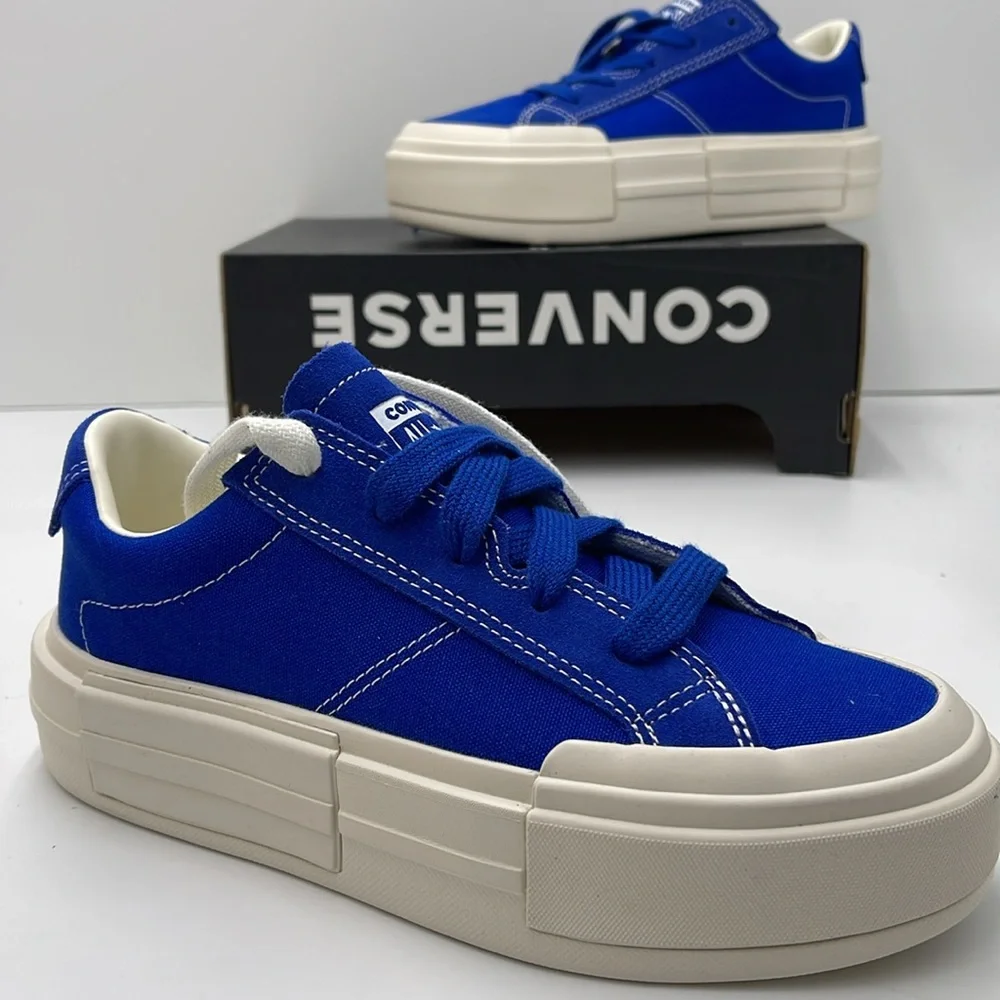 Converse WMNS CTAS CRUISE OX BLUE/WHITE/EGRET A10441C Platforms Sneakers